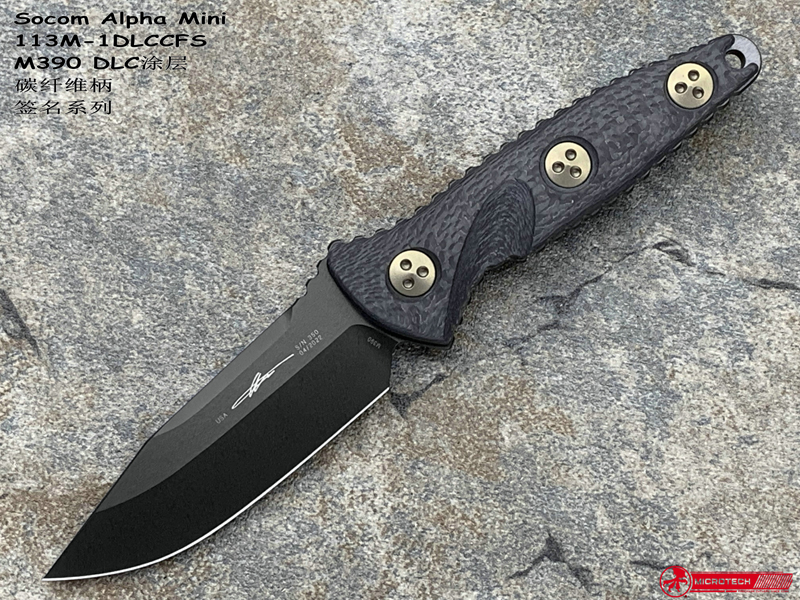 Microtech΢113M-1DLCCFS Socom Alpha Mini S/E M390вDLCͿ ̼ά ǩϵ սֱֻ